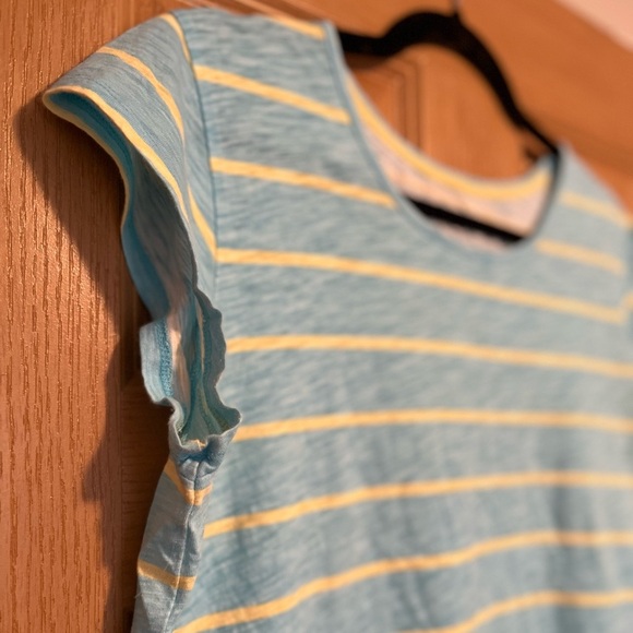 Le Tigre blue and yellow striped tee - Picture 5 of 6